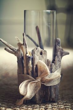 candela di legno