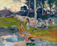 Gauguin, Donne in riva al fiume